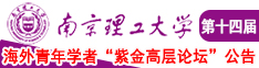 黄色逼逼网站南京理工大学第十四届海外青年学者紫金论坛诚邀海内外英才！